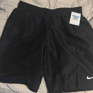 Black Nike  Athletic Shorts unisex